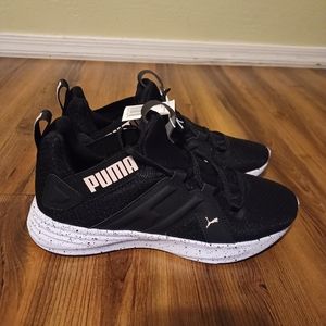 Black Puma sneakers for women
